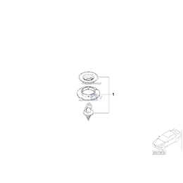 Zatrzask obrotowy - 51478146881