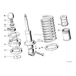 Pasuje tylko do Bilstein, Sprężyna śrubowa - 33531127849
