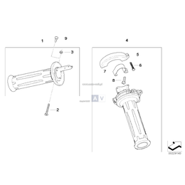 Śruba z łbem soczewkowym - 61317678741