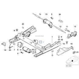 Sworzeń pirotechnicznego napinacza pasa - 52108227374