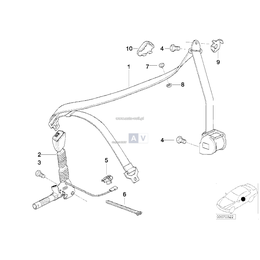 Oryginał BMW - 72118410660