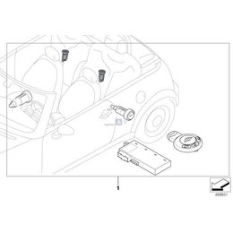 Oryginał BMW - 51210038372
