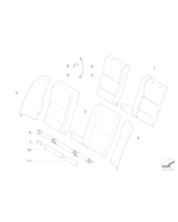 Kpl. osłon Isofix - 52207135821