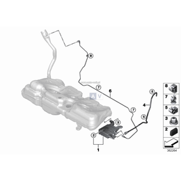 Oryginał BMW - 16137300673