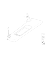 Osłona przeciwsłon., materiał, prawa - 51167960068