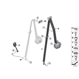 Oryginał BMW - 72117358368