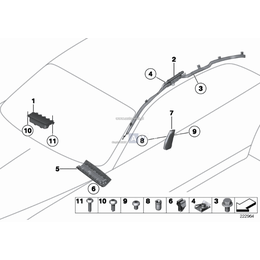 Oryginał BMW - 72127220478