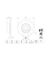 TARCZA HAM. BMW P. E90 10-/F20/F30/E84