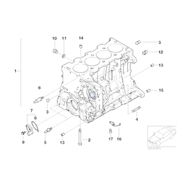 Oryginał BMW - 11110399661