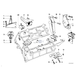 Rubber mounting - 11811245019