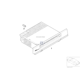 Radio BMW Professional CD, tylko w połączeniu z - 65126943456