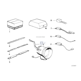 Taśma uziemiająca pokrywy zaworów - 65311364692