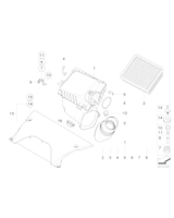 Filtr powietrza - 13717526411
