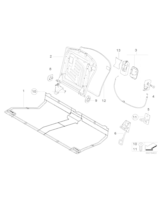 Panel sterowania, prawy - 52202751256