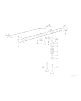 Zawór wydechowu z wym. trzonka +0,1mm - 11341288659