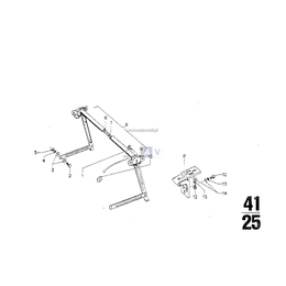 Stütze mit Drehstäbe - 41611804494