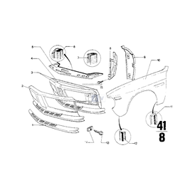 Łącznik blaszany - 41131833023