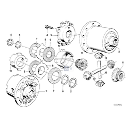 Obudowa mechanizmu różnicowego - 33141210615