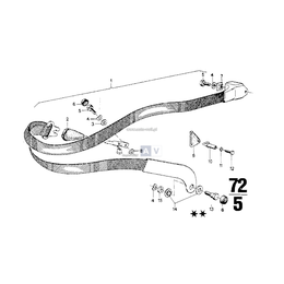 Pas bezpieczeństwa przedni prawy - 72111840328