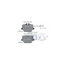 KLOCKI HAM. BMW T. 3/4/Z4 1,6-3,0 18-