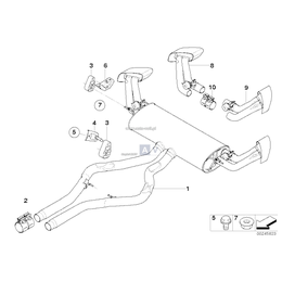 Oryginał BMW - 18307562546