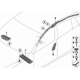 Oryginał BMW - 72129143420