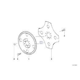 Tarcza sprzęgła - 24401421305