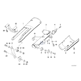 Dźwignia lewa - 32311153607