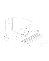 Element zaciskowy lewy - 51361970914