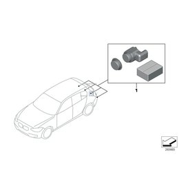 Oryginał BMW - 66202230399