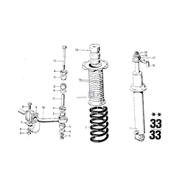 Stabilizator tylny - 37121114484