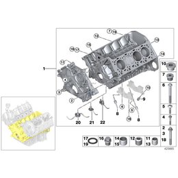 Oryginał BMW - 11112351175