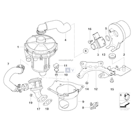 Filtr powietrza wtórny - 11721438813