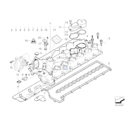 Oryginał BMW - 11127807999