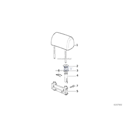 Zagłówek skórzany - 52208195205