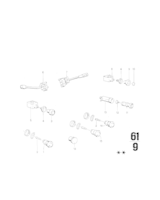 Przełącznik świateł mijania - 61311354305