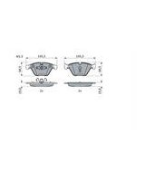 KLOCKI HAM. BMW P. E90/E91 320-325 07-