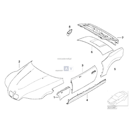 Oryginał BMW - 41358413377