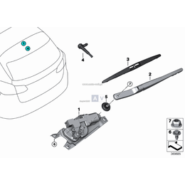 Oryginał BMW - 61687320256