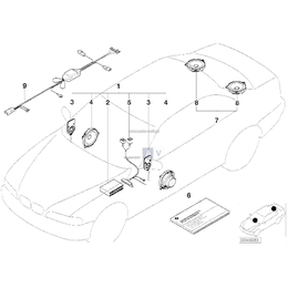 Głośn. nis.,śr. i wysokoton. Sound Modul - 82830004376