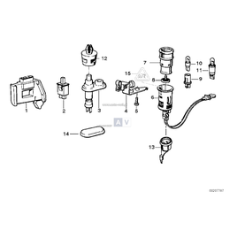 Tulejka mocująca do zapalniczki - 61341362968