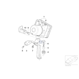 Wspornik agregatu hydraulicznego - 34516752670