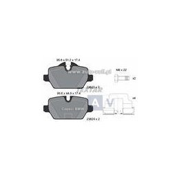 KLOCKI HAM. BMW T. 1/3 (E81/E87/E90) 1,6-2,0 03-12 EPAD