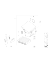Rubber mounting - 13713400991