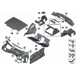 Izolacja dźwiękowa bagażnika prawa - 51484876918