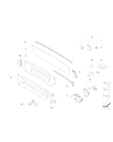 Uchwyt tylnej szyby - 54347123317