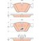 KLOCKI HAM. BMW P. E87 05-