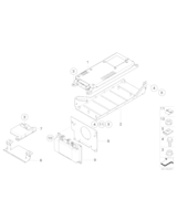 Uchwyt przełącznika antenowego - 65156946483