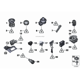 Oryginał BMW - 61313422211