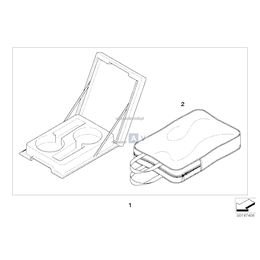 Moduł uchwytu do napojów - 72600153336